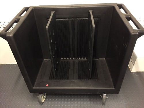 Cambro TDC 30 Dish Caddy Cart Holds Plates, trays