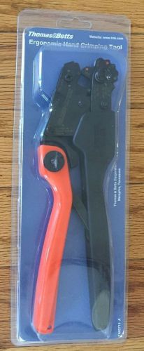 Thomas&amp;betts tbm21e nested ratchet crimping tool ergonomic colorkeyed new sealed for sale