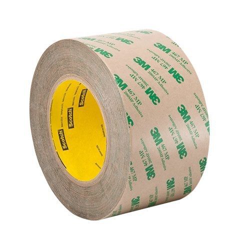 TapeCase High Performance Adhesive Transfer Tape, Converted from 3M 467MP, 1.89&#034;