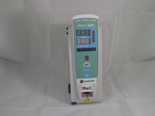 Alaris 8220 SPO2 IV Infusion Pump Bio-Certified Patient Ready w/ 1-Year Warranty
