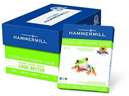 Hammermill Paper, Color Copy Digital Cover, 100lb, 8.5 X 11, Letter, 100 1500 /