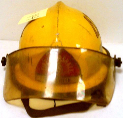 Firefighter Bunker Turn Out Gear Cairns N660 Yellow Helmet +Reflector Visor  H14