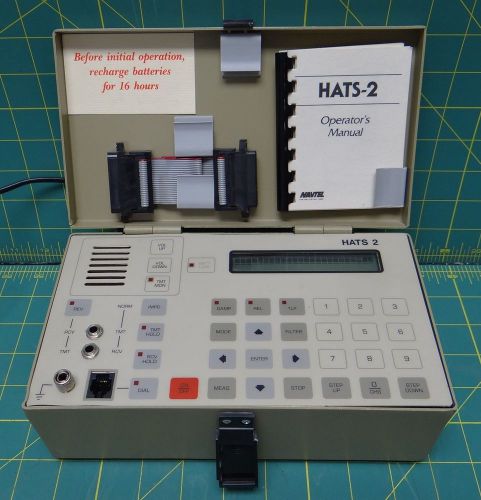 Navtel hats-2 t1 handheld analog telephone tester voltage calibrator for sale