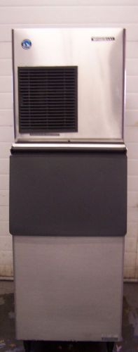 Nice used hoshizaki f450mah-c cubelet  ice machine with  a 300 lb bin for sale