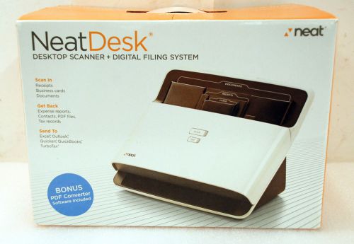 Neat NeatDesk Desktop Document Scanner and Digital Filing System