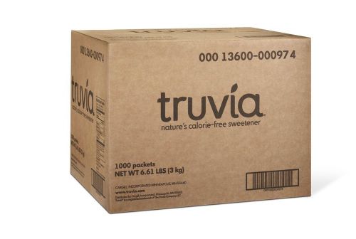 Truvia Natural Sweetener, 1000 Packets Brand New!