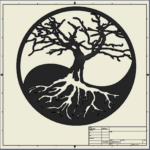Dxf File ( tree_of_life )