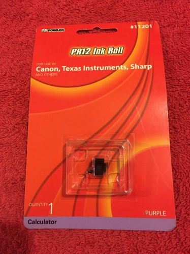 Porelon 11201 PR12 Compatible Calculator Ink Roll, Canon,Sharp,Texas Instruments