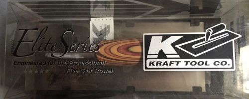 Kraft Tool Co  Elite Series Five Star Plaster Trowel 11&#034;x4 1/2&#034; PLE451