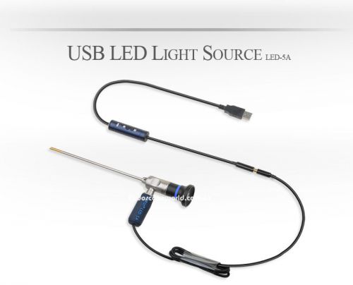 USB Portable LED Light Source Autoclavable Storz Wolf Stryker Compatible