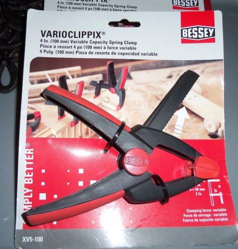 Bessey XV5-100 VarioClippix 4&#034; Variable Spring Clamp