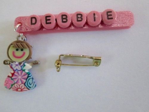 ID NAME TAG BADGE  CUSTOM TOY DOLL.PEDIATRIC,MEDICAL,ICU,ER,HOSPITAL DENTAL ICU