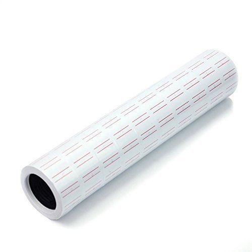 Yunan 10 Rolls 5000 Pieces of Label Paper for Mx-5500 Price Gun Labeller 5500