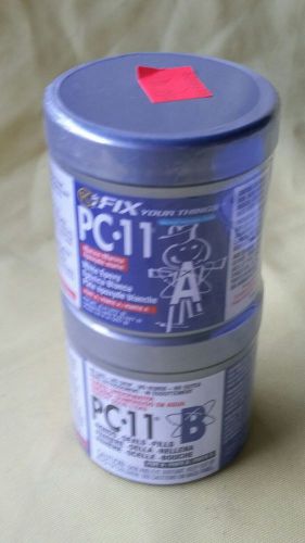 PC Products PC-11 Two-Part Marine Epoxy Adhesive Paste, White, 1/2 lb in Two