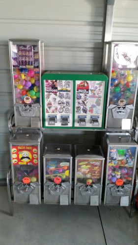 Toy Capsule Gumball Vending Rack Machine
