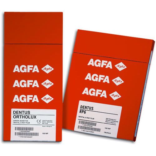 HERAEUS KULZER AGFA PANORAMIC FILM GREEN 6 X 12 100/bx ORTHOLUX 66000312