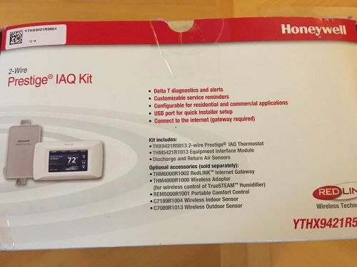 Honeywell Prestige IAQ Kit 2.0, 2-Wire, YTHX9421R5051, Never Used in Box
