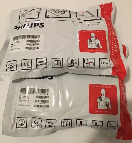Philips HeartStart ADULT SMART PADS OnSite AED M5071A New Sealed Expires 2019!