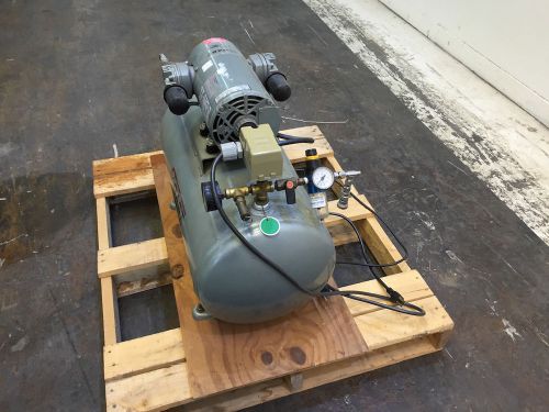 Gast electric vacuum pump air compressor 12 gallon 100 psi 3hbb-11t-m300x for sale