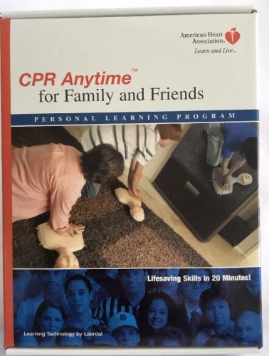 CPR Anytime Family &amp; Friends Personal Training Program Kit Mini Anne Manikin