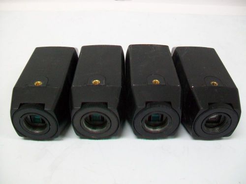 Lot of 4 Ultrak KC552BCN CCTV Color Security Camera