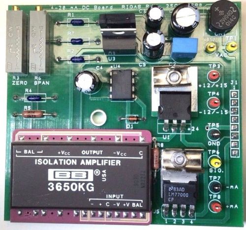 NEW - RIGAS 4-20mA Board, PN 25C0007R0 (Substitue for PN 621023) (400A Analyzer)