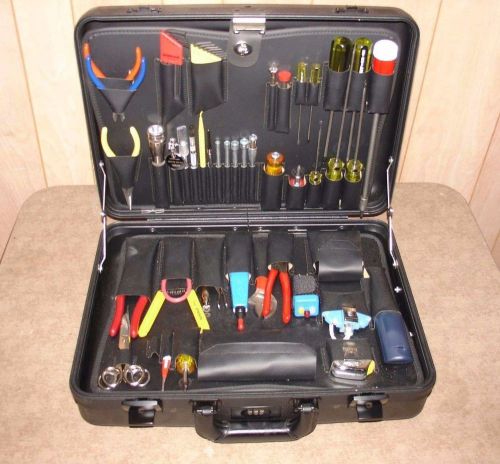 Jensen tools jtk-2100wm lan manager&#039;s kit with test equipment in monaco case for sale