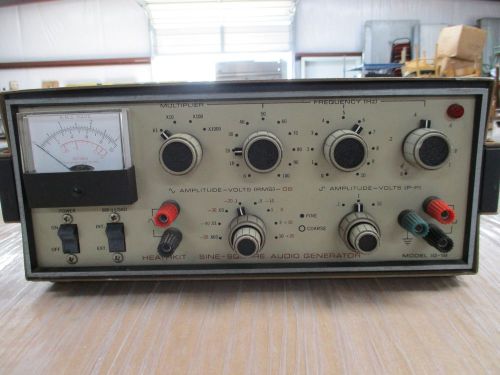 Vintage Heathkit SINE Square Audio Generator  Model IG-18