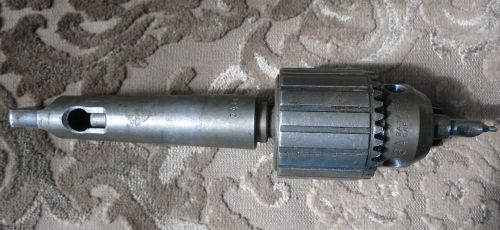 Jacobs Chuck Model 6A. 0-1/2&#034; Capacity. w/ 2-3 Morse Taper Model 24104.