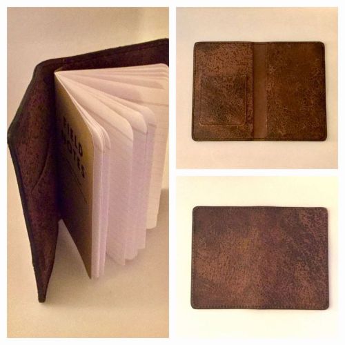 Rusty Moose - Distressed Buffalo Leather Field Notes Notebook Journal Cover
