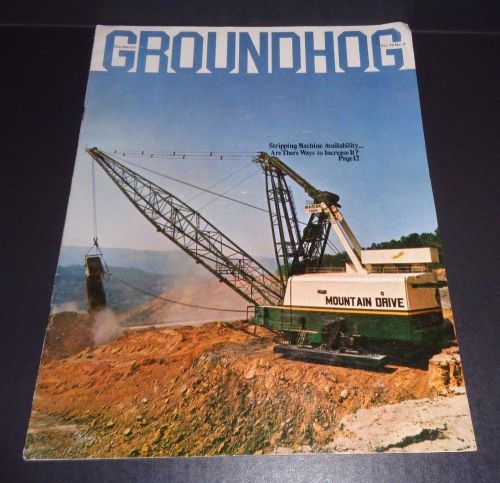 Marion Power Shovel The Groundhog Magazine Vol 73  Num 3 Navajo Mine
