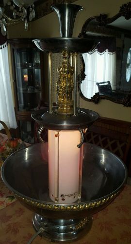 Pontrelli Company Saturn Gold Decorated 3 Gallon Beverage Fountain.