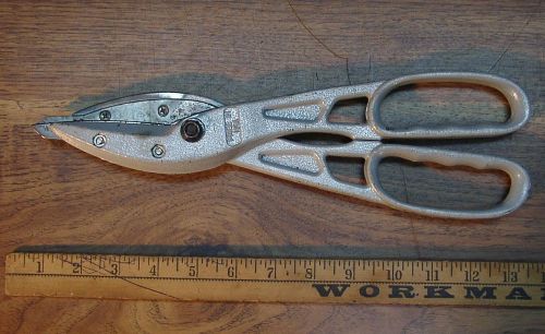 Old Used Tool,Midwest V1200 Cutting Shears,Aluminum Body,Carbon Steel Blades,13&#034;
