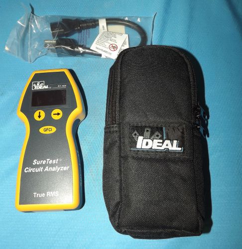 Ideal industries (61-164) true rms - suretest circuit analyzer -  new for sale