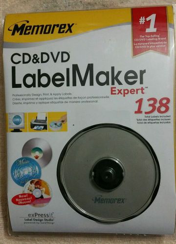 Memorex Cd Dvd Label Maker Expert 138 Labels Included Expressit Label Design