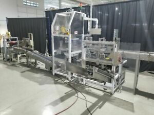 Combi America case packer model CPP 200 and 3M top and bottom sealer model 200A