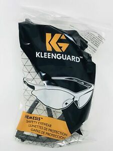 KleenGuard V30 Nemesis Safety Glasses (25671) Black Frame - 12 Pairs