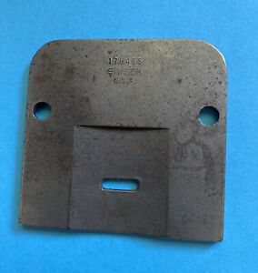 *USED* 176455-SINGER THROAT PLATE FOR SEWING MACHINES *FREE SHIPPING*