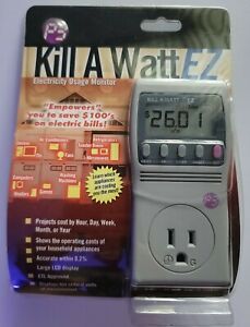 Kill a Watt EZ Electricity Usage Monitor P3 Model LCD Display.