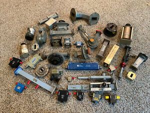 Huge Lot Of 36 Mixed RF Waveguide Adapters Microwave Western Philco Coaxial ++