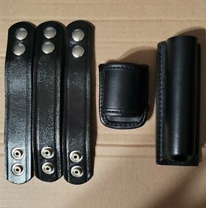 Excellent condition plain black duty gear assortment.