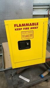 Securall A102 4 Gallon Flammable Liquid Storage Cabinet  [N2F]