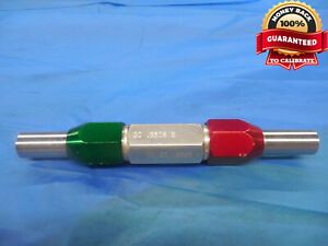 .6308 &amp; .6328 CLASS X PIN PLUG GAGE GO NO GO .6250 +.0058 OVERSIZE 5/8 16 mm