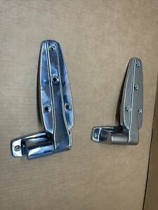 Brand New Open Box PairKason 1245-201-54 Chrome Refrigerator Cam Lift Door Hinge
