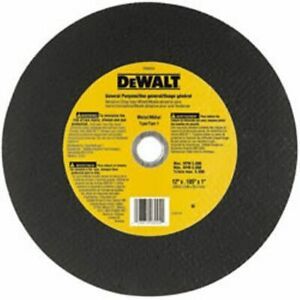 DeWalt DW8003Z 14&#034; Stud Cutting Chop Saw Wheel