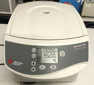 Beckman Coulter Microfuge 20R IVD refrigerated microcentrifuge.