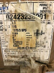 A.O.Smith AC Blower Motor F48L54A50 1075 RPM 3 spd. 1HP