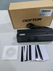 Deftun MSR606 USB Magstripe Card Reader/Writer Encoder