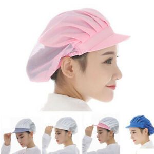 Adjustable Cook Men Women Kitchen Baker Chef Elastic Cap Hat Catering