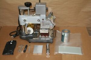 TJ-90A Hot Foil Stamping Machine with Extras